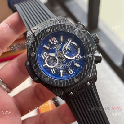 Copy Hublot Big Bang Unico King Chrono Watch So Black Case